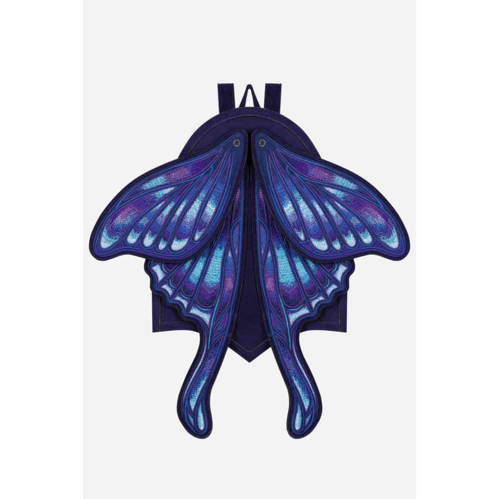 Restyle - Sapphire moth Rugtas - Blauw